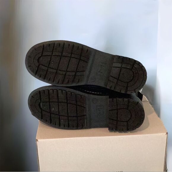 MARC FISHER NEW IN BOX FARGO WATERPROOF BOOT SHOE 8 MEDIUM WHITE OR DARK BLUE - Picture 12 of 14